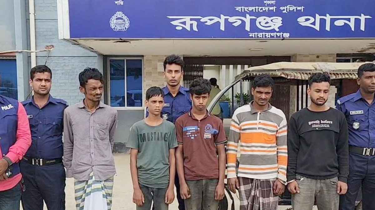 রূপগঞ্জে বাবুল হত্যা মামলায় গ্রেফতার ৫ জন